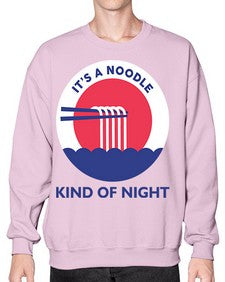 Its a Noodle 1218# - Ramen- Sweatshirt - Crew