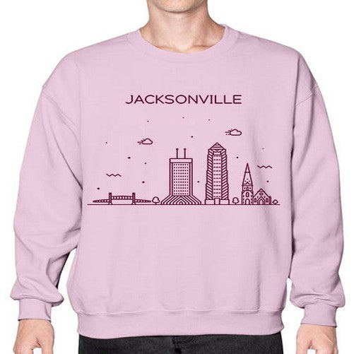 JacksonvilleFL 975# - cities- Sweatshirt - Crew