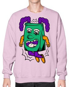 Jumping pouch 146# - cartoon general- Sweatshirt - Crew