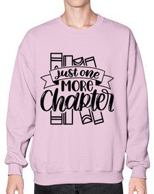 Just One More Chapter Style 1019# - teacher- Sweatshirt - Crew