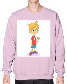 Kid 148# - cartoon general- Sweatshirt - Crew
