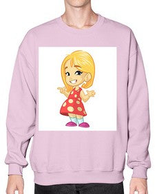 Kid 154# - cartoon general- Sweatshirt - Crew