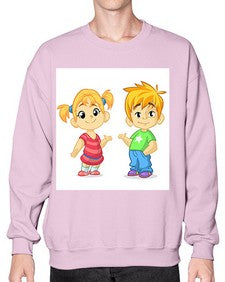 Kid 157# - cartoon general- Sweatshirt - Crew
