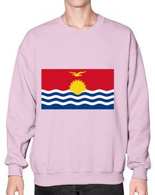 Kiribati 1065# - world flags- Sweatshirt - Crew