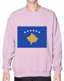 Kosovo 1077# - world flags- Sweatshirt - Crew