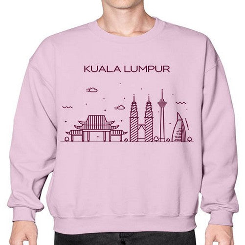 KualaLumpur 1090# - cities- Sweatshirt - Crew
