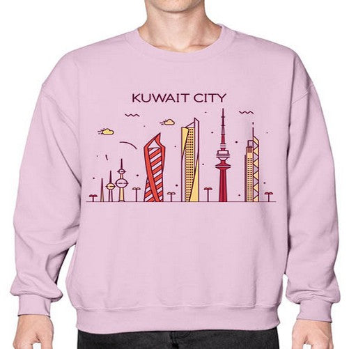 Kuwait 1095# - cities- Sweatshirt - Crew