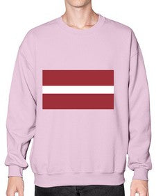 Latvia 1117# - world flags- Sweatshirt - Crew