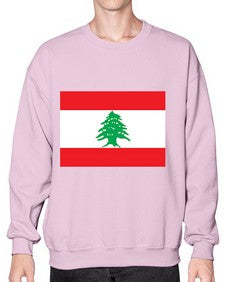 Lebanon 1122# - world flags- Sweatshirt - Crew