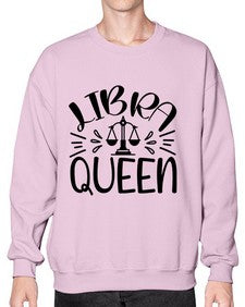 Libra queen 328# - libra- Sweatshirt - Crew