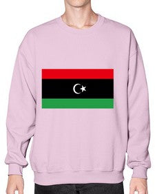 Libya 1132# - world flags- Sweatshirt - Crew