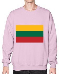 Lithuania 1149# - world flags- Sweatshirt - Crew