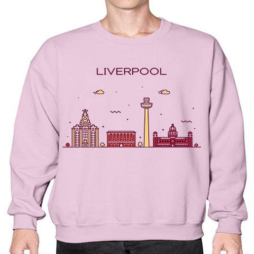 Liverpool 1153# - cities- Sweatshirt - Crew
