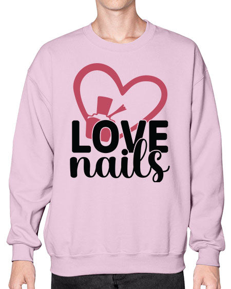 Love Nails 1072# - nail tech- Sweatshirt - Crew