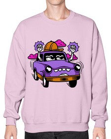 Mad driver 162# - cartoon general- Sweatshirt - Crew