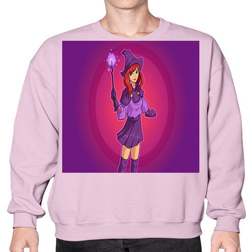 Magician school girl 181# - anime- Sweatshirt - Crew