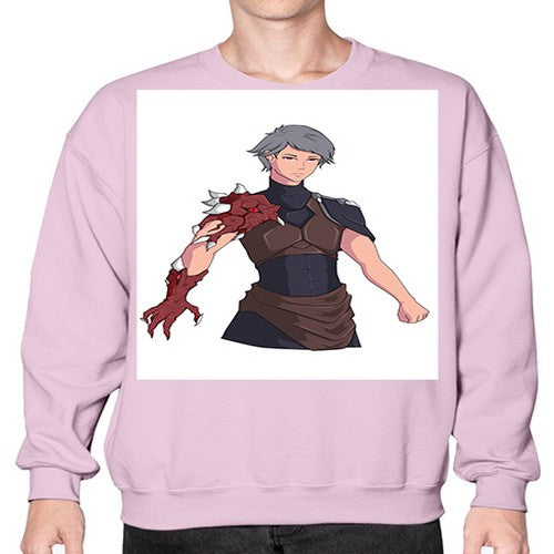 Man has parasite on hand 14# - anime- Sweatshirt - Crew
