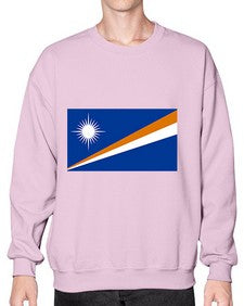 Marshall Islands 1242# - world flags- Sweatshirt - Crew