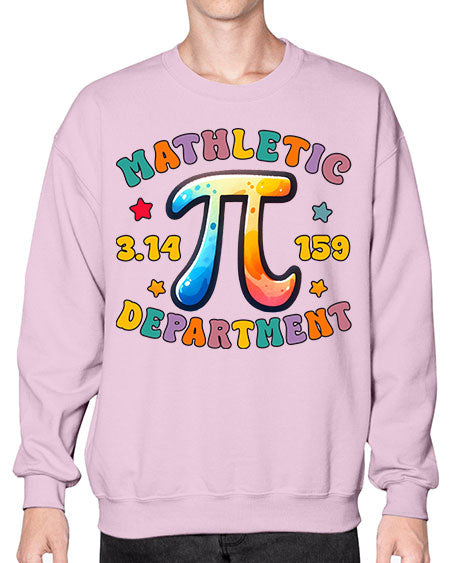 Mathletic Department Custom Pi Day 16# - pi- Sweatshirt - Crew