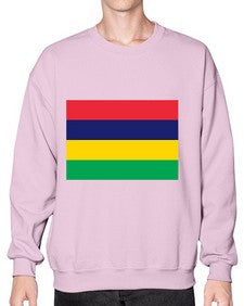 Mauritius 1261# - world flags- Sweatshirt - Crew