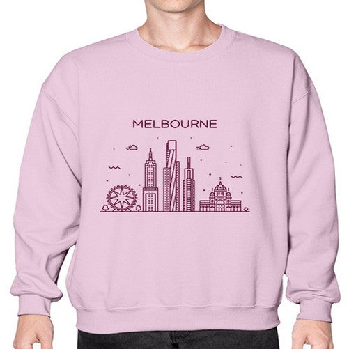 Melbourne 1269# - cities- Sweatshirt - Crew
