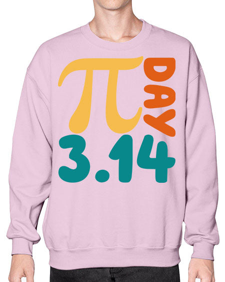 Metal Poster Pi Day Math 30# - pi- Sweatshirt - Crew