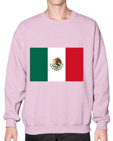 Mexico 1274# - world flags- Sweatshirt - Crew