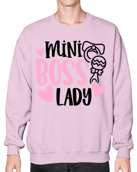 Mini Boss Lady Style 404# - baby- Sweatshirt - Crew