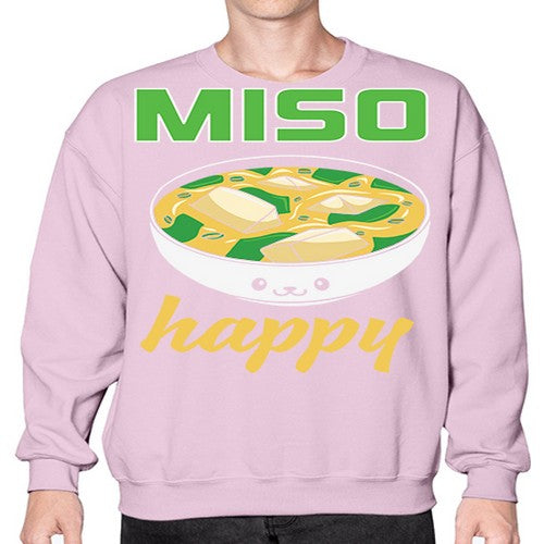 Miso Anime Japanese Food Lover 268# - anime- Sweatshirt - Crew