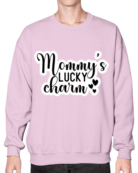 Mommy s Lucky Charm 407# - baby- Sweatshirt - Crew