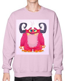 Monster 178# - cartoon animals- Sweatshirt - Crew