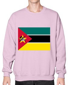 Mozambique 1379# - world flags- Sweatshirt - Crew