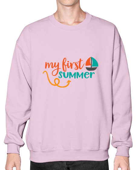 My first summer 89# - summer- Sweatshirt - Crew