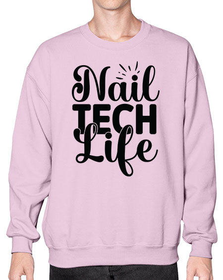 Nail Tech Life 1126# - nail tech- Sweatshirt - Crew