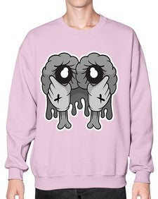 Need more sleep 195# - cartoon general- Sweatshirt - Crew