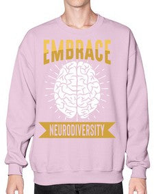 NewEmbraceNeurodiversity 199# - alzheimers- Sweatshirt - Crew