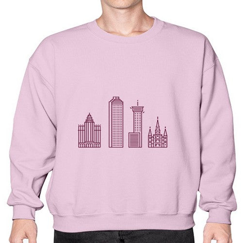 NewOrleans 1479# - cities- Sweatshirt - Crew