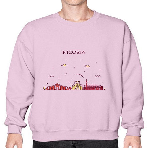 Nicosia 1491# - cities- Sweatshirt - Crew