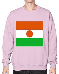 Niger 1492# - world flags- Sweatshirt - Crew