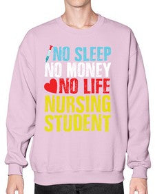 No Sleep Style 314# - nurse- Sweatshirt - Crew