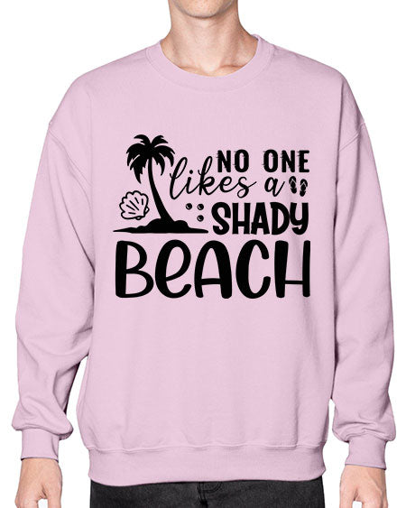 No one likes a shady beach 01# - summer- Sweatshirt - Crew