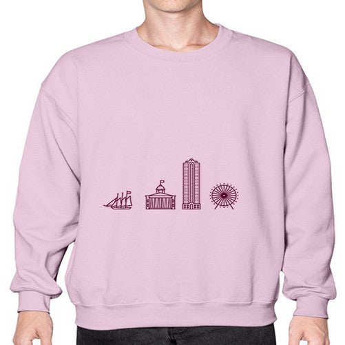 NorfolkVA 1495# - cities- Sweatshirt - Crew