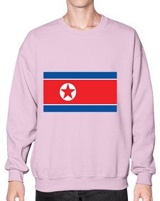 North Korea 1511# - world flags- Sweatshirt - Crew