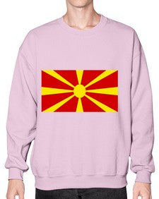 North Macedonia 1512# - world flags- Sweatshirt - Crew