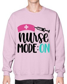 Nurse Mode ON Style Style 1181# - nurse- Sweatshirt - Crew