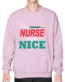 Nurse NiceTransperntPNG Style 1187# - nurse- Sweatshirt - Crew