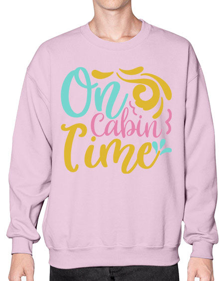 ON CABIN TIME Style 59# - summer- Sweatshirt - Crew