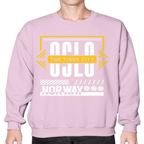 Oslo 1553# - cities- Sweatshirt - Crew