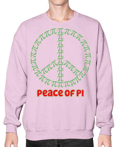 Peace Of Pi Sublimation Design 31# - pi- Sweatshirt - Crew