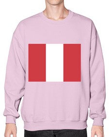 Peru 1599# - world flags- Sweatshirt - Crew